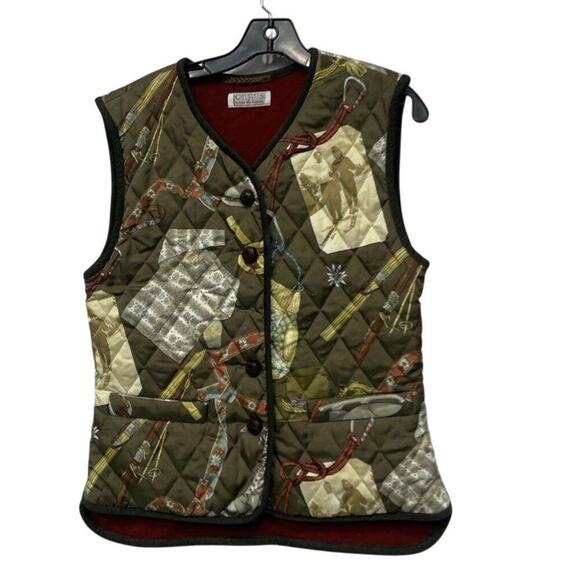 COUNTRY CLASSICS by KORET Jackets & Blazers - Susanne Von Dornberg Country Classics Quilted Vest Size M